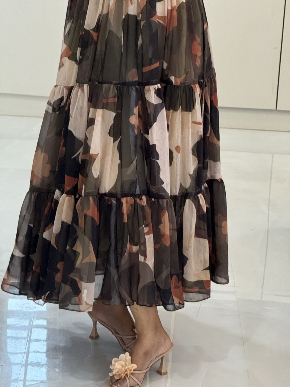 chiffon maxi
