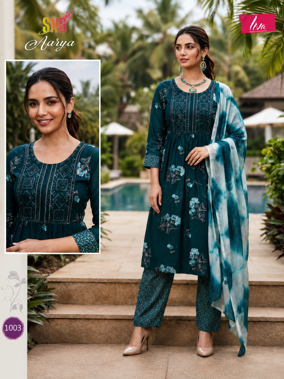 Umbrella cut 3-piece sets