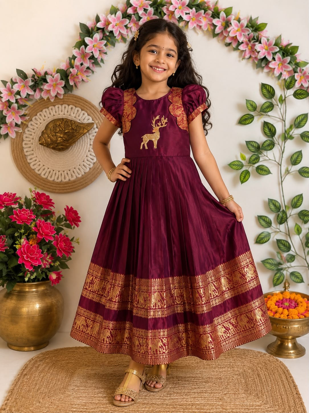Narayanpet Kids gown