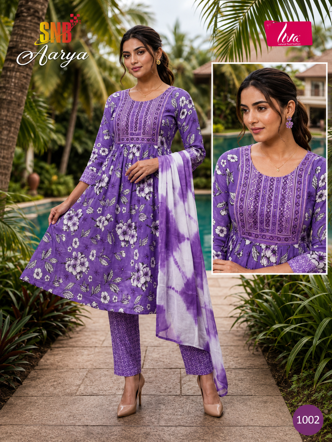 Umbrella cut 3-piece sets