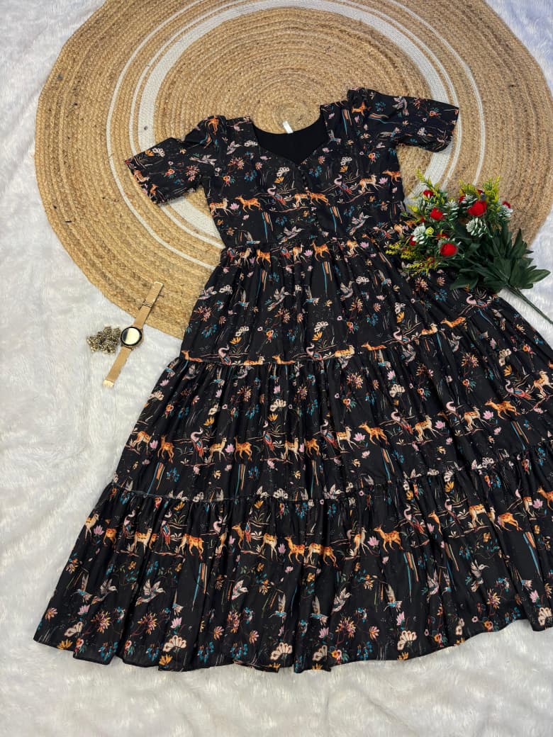 Kalmkari Maxi gown