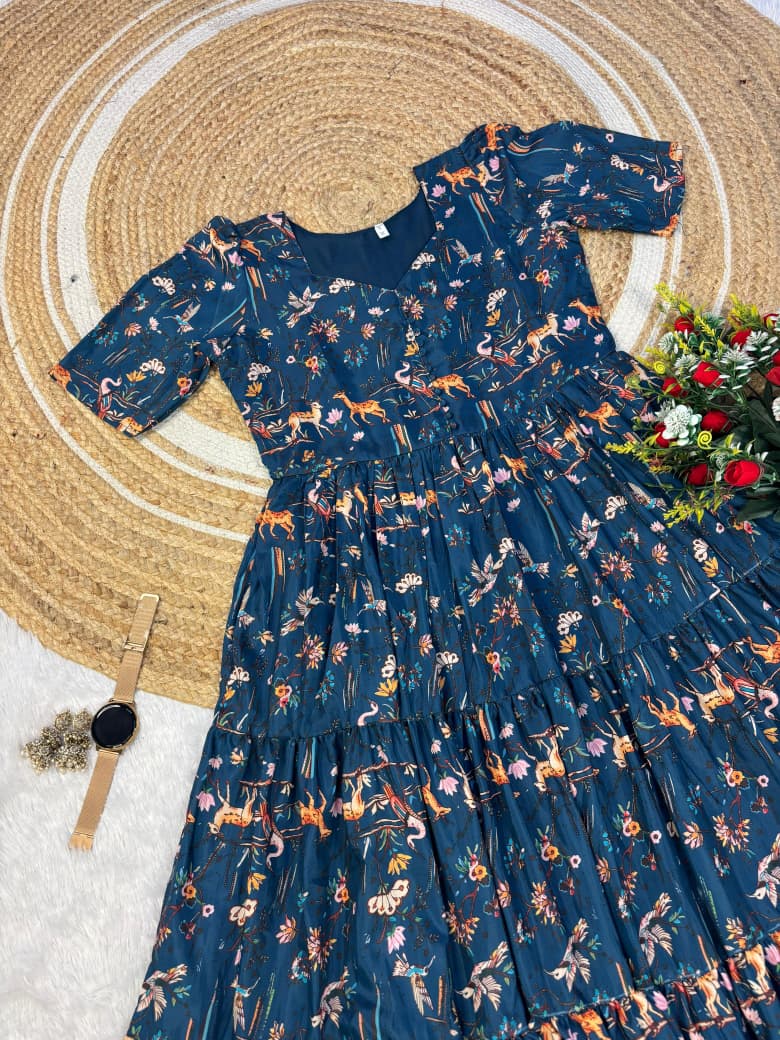 Kalmkari Maxi gown