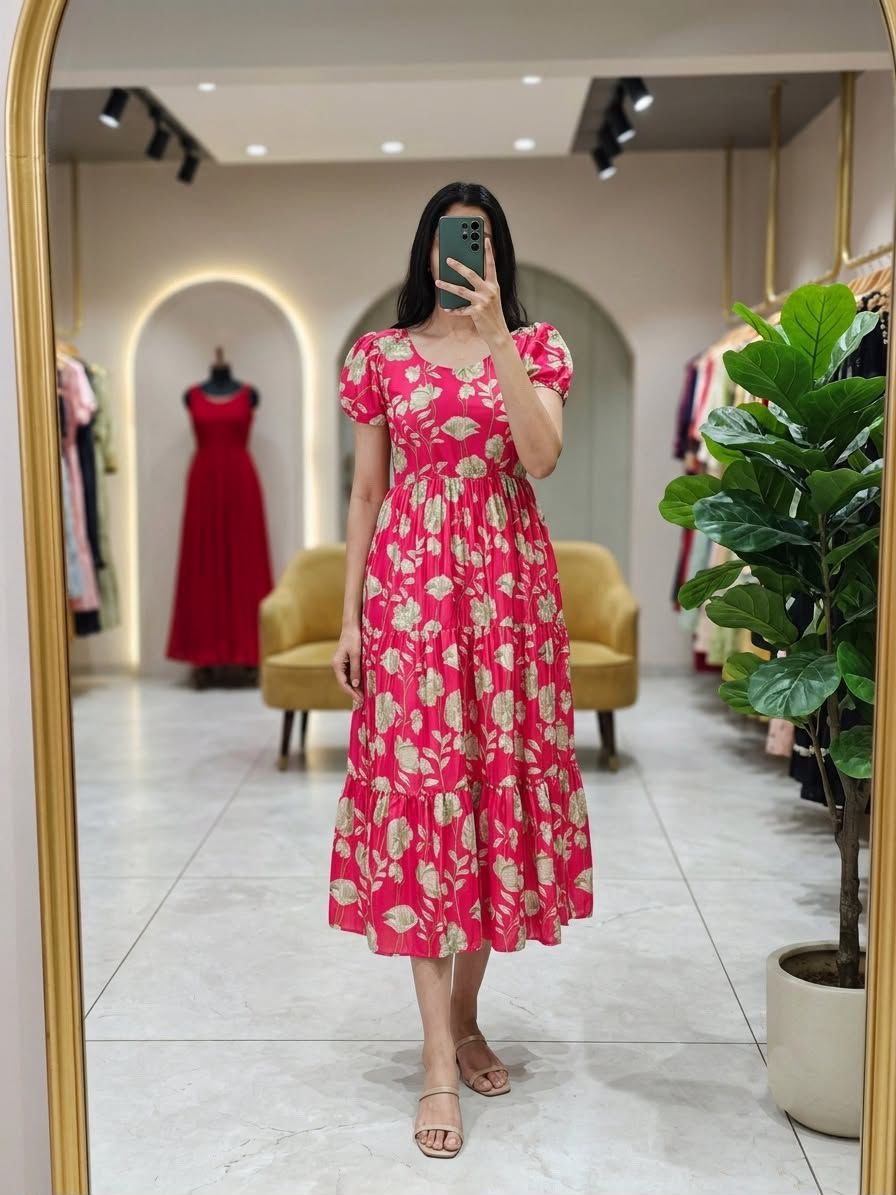 Soft cotton maxi
