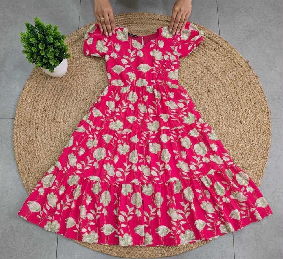Soft cotton maxi