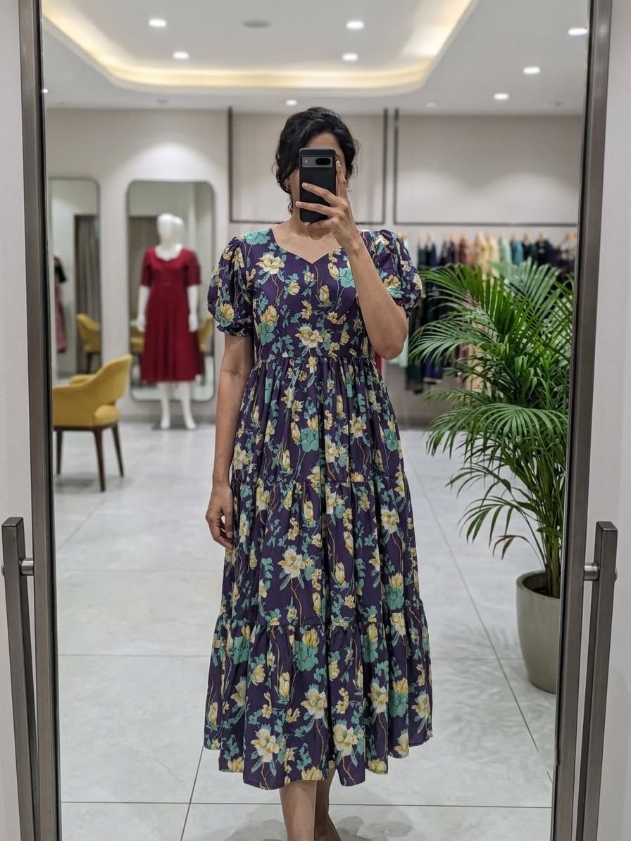 Soft cotton maxi