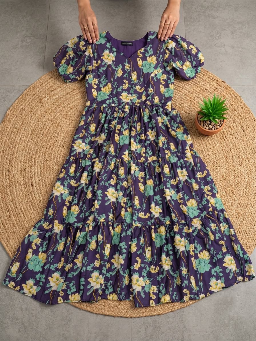 Soft cotton maxi
