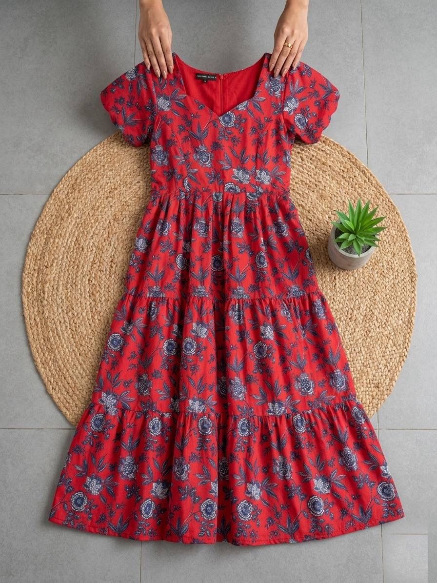 Soft cotton maxi