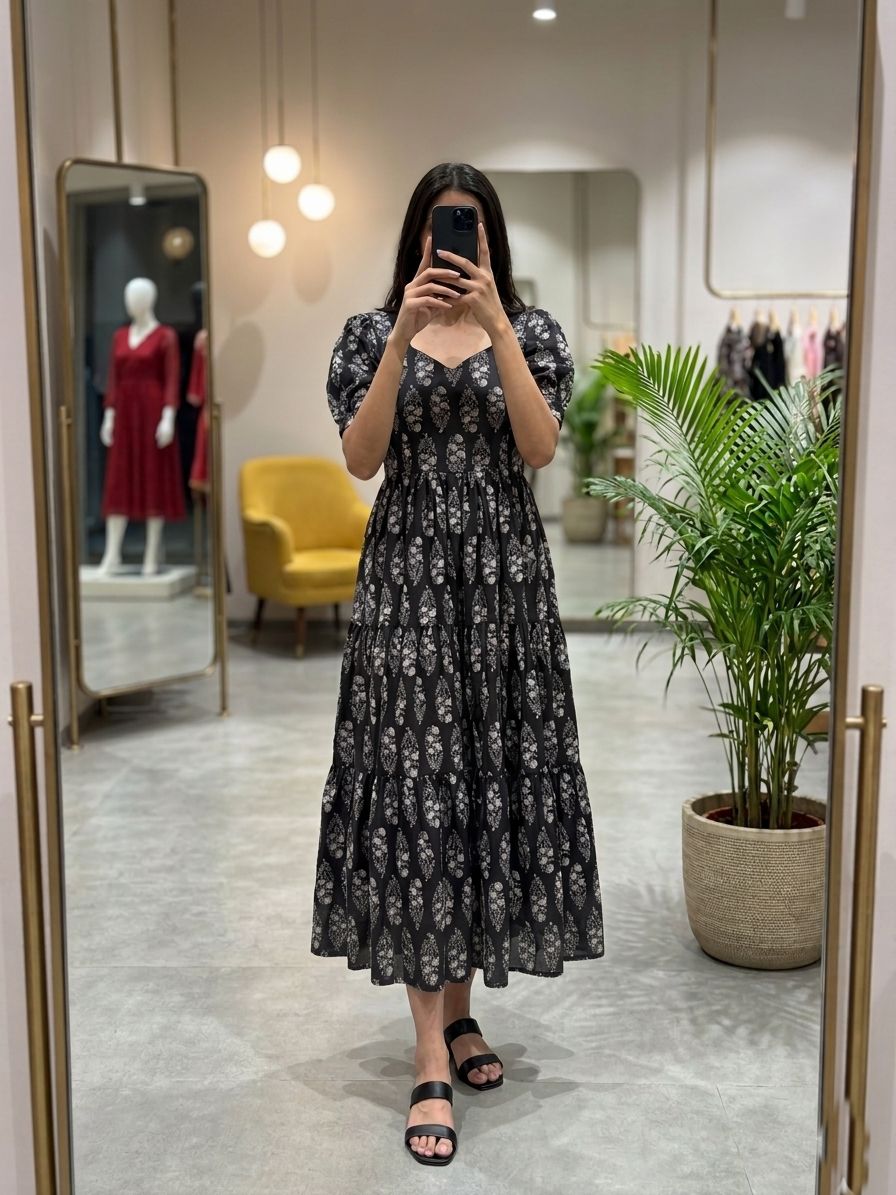 Soft cotton maxi