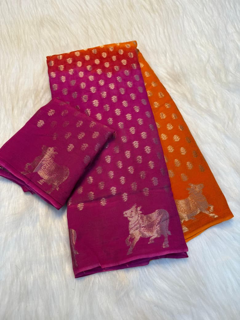 Pure viscose saree