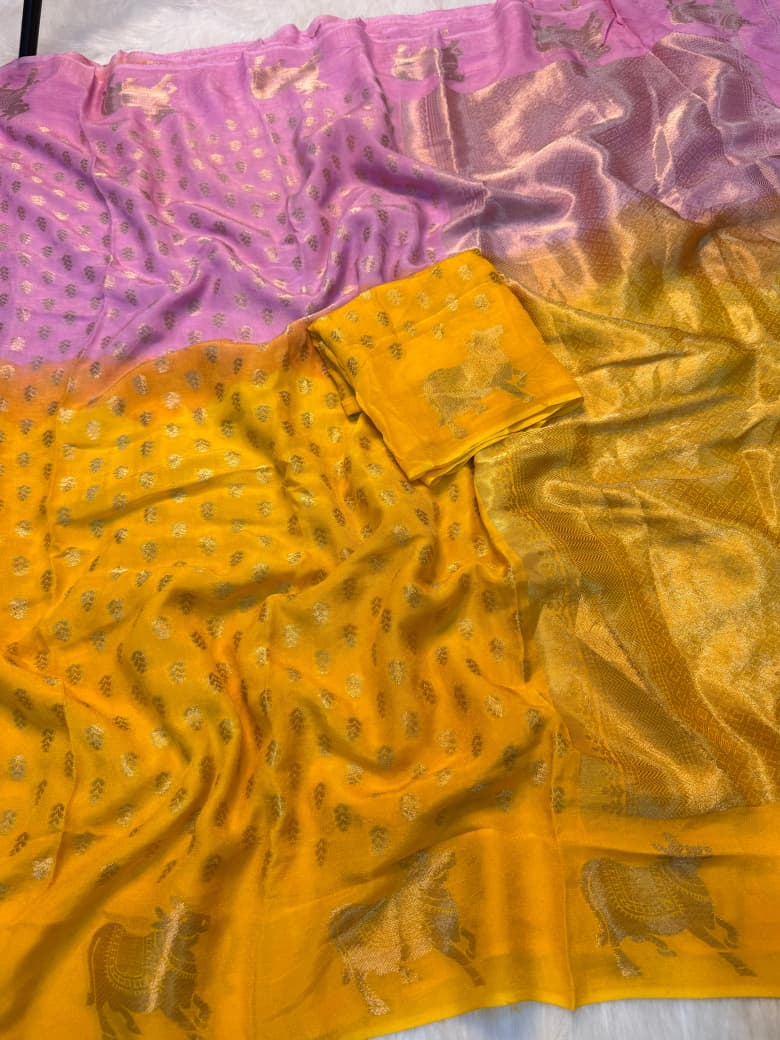 Pure viscose saree