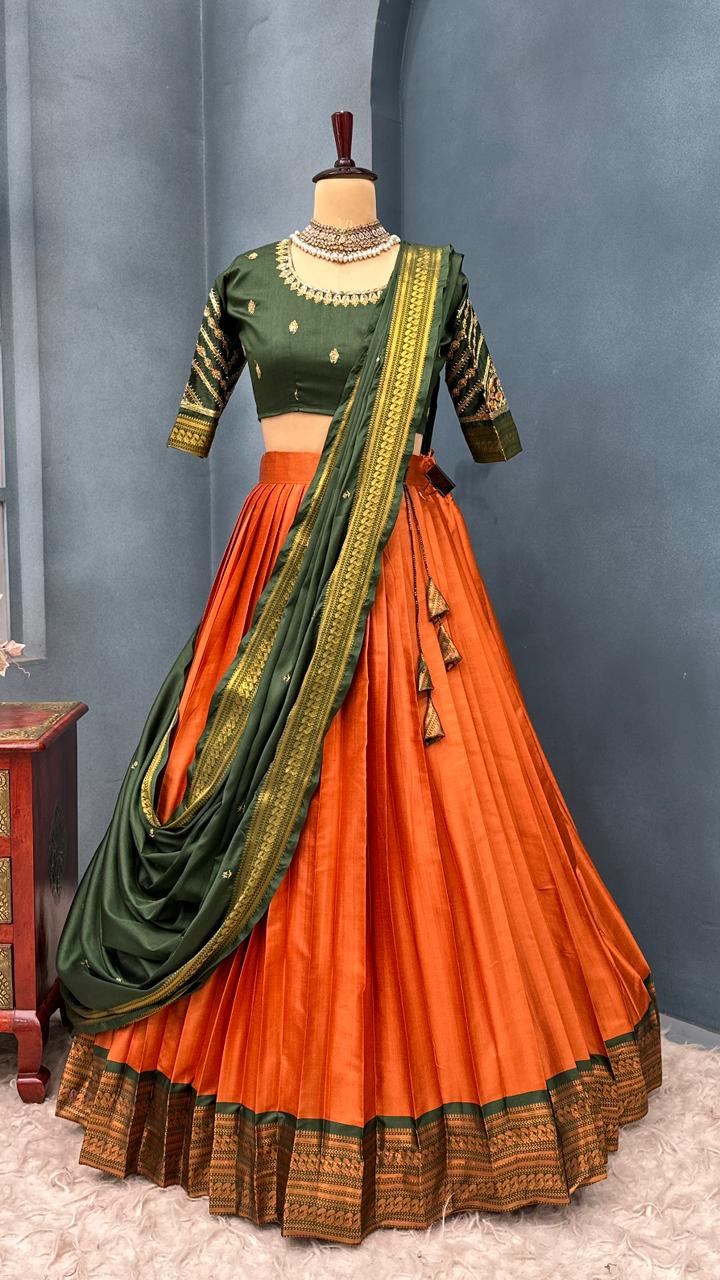 Fully stiched Halfsaree
