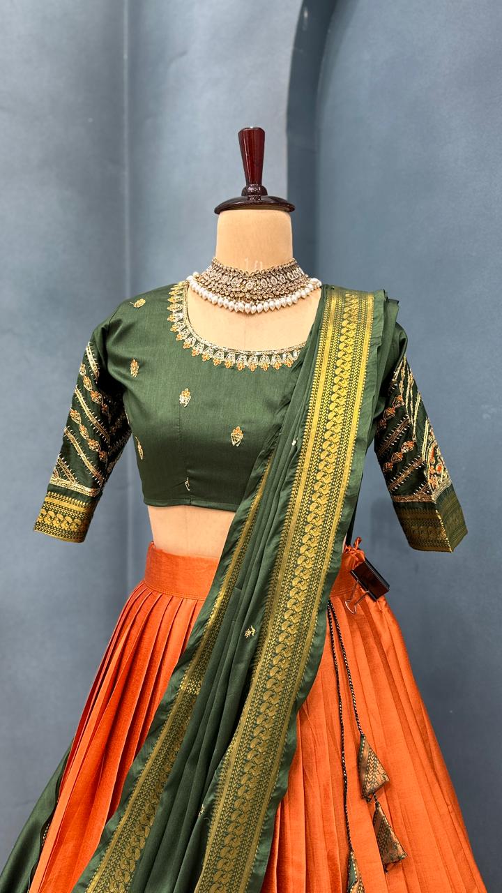Fully stiched Halfsaree