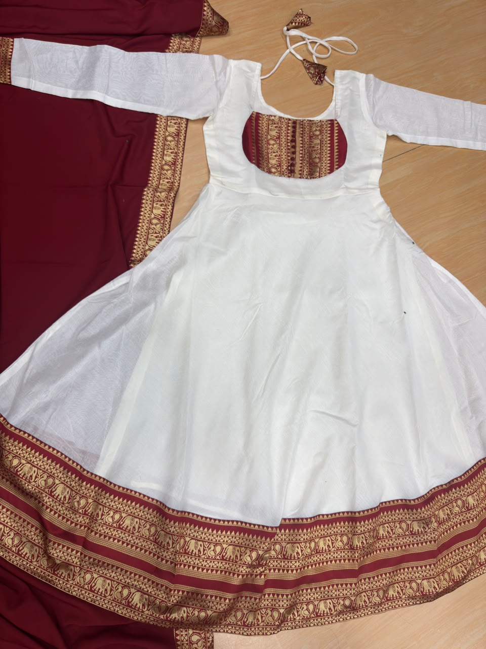 Anarkali with duppatta