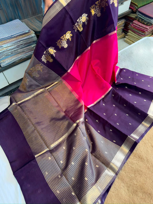 Banarasi rawww mango saree