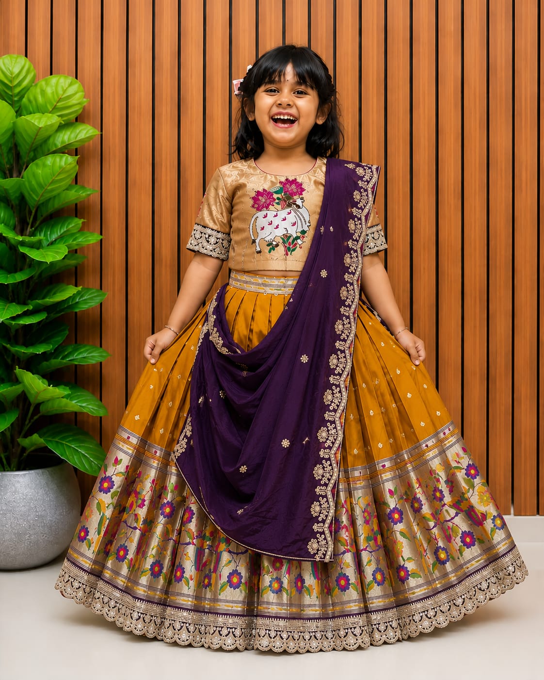 Kids lehenga choli
