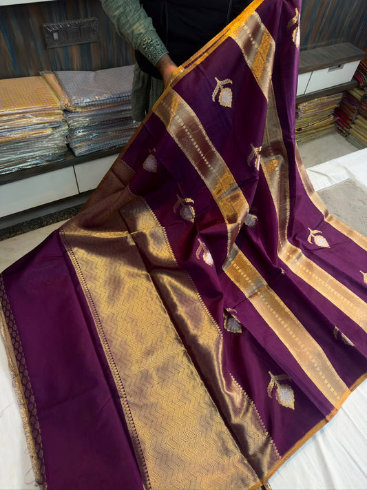 Banaras Rawww mango saree