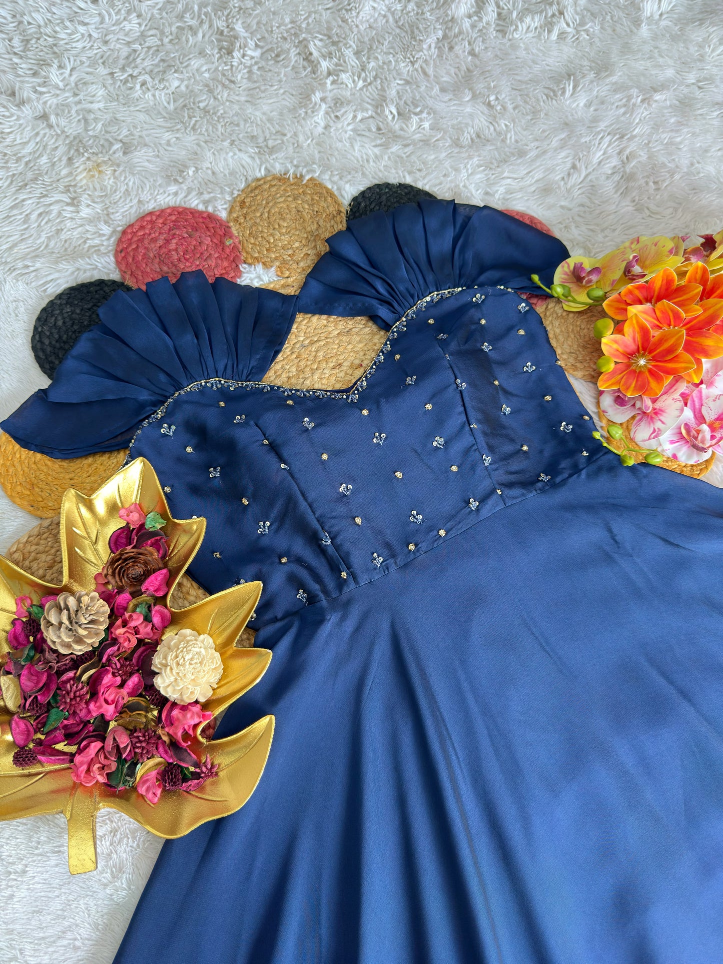 Maggam work gown