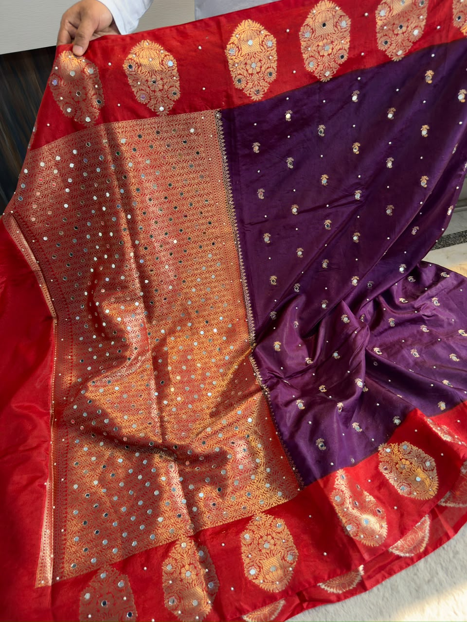 Banarasi viscose saree