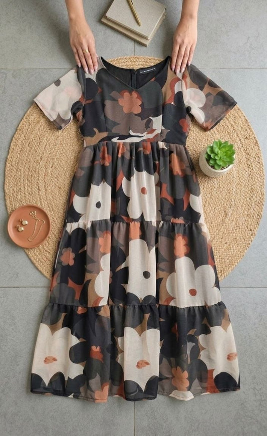 chiffon maxi