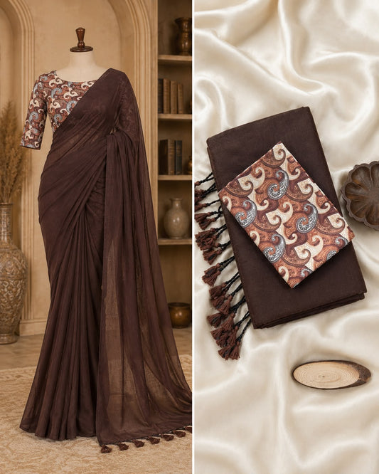 Khadin cotton saree