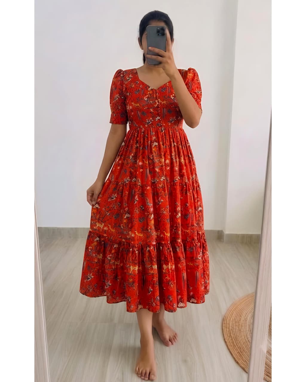 Kalamkari maxi gown