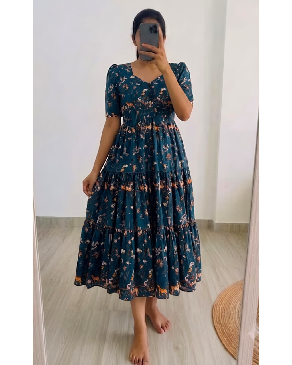 Kalamkari maxi gown