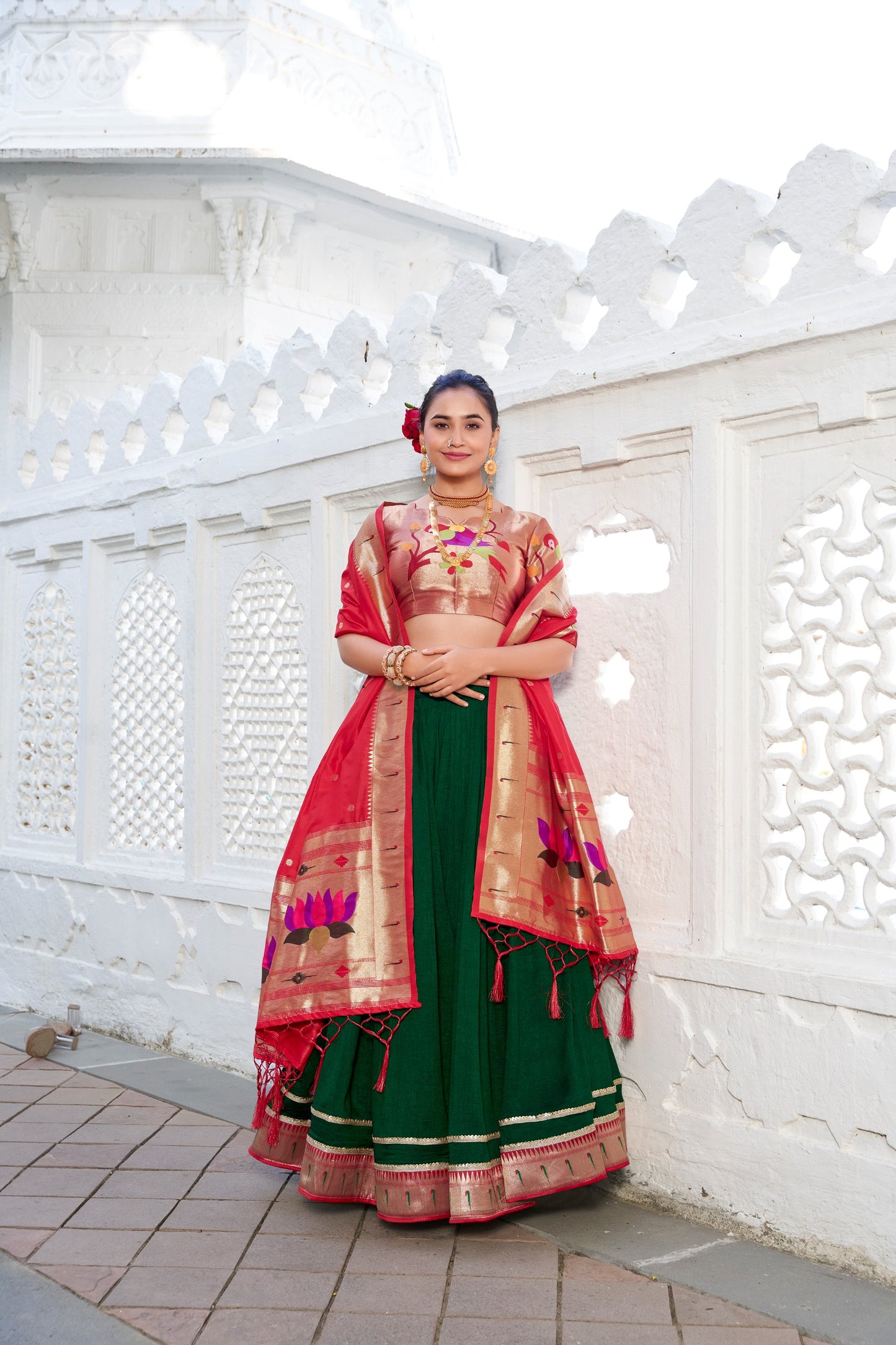 Pythani lehenga