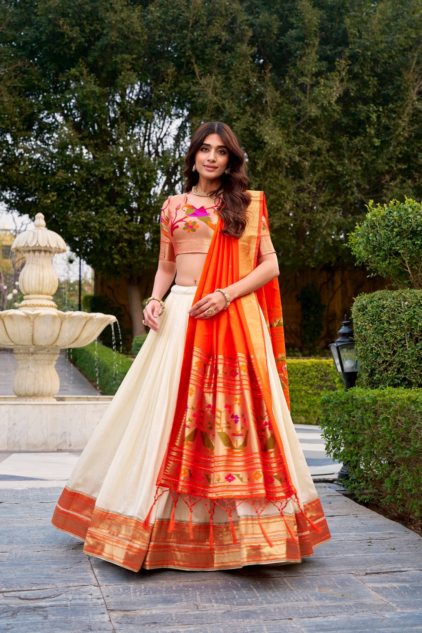 Pythani lehenga