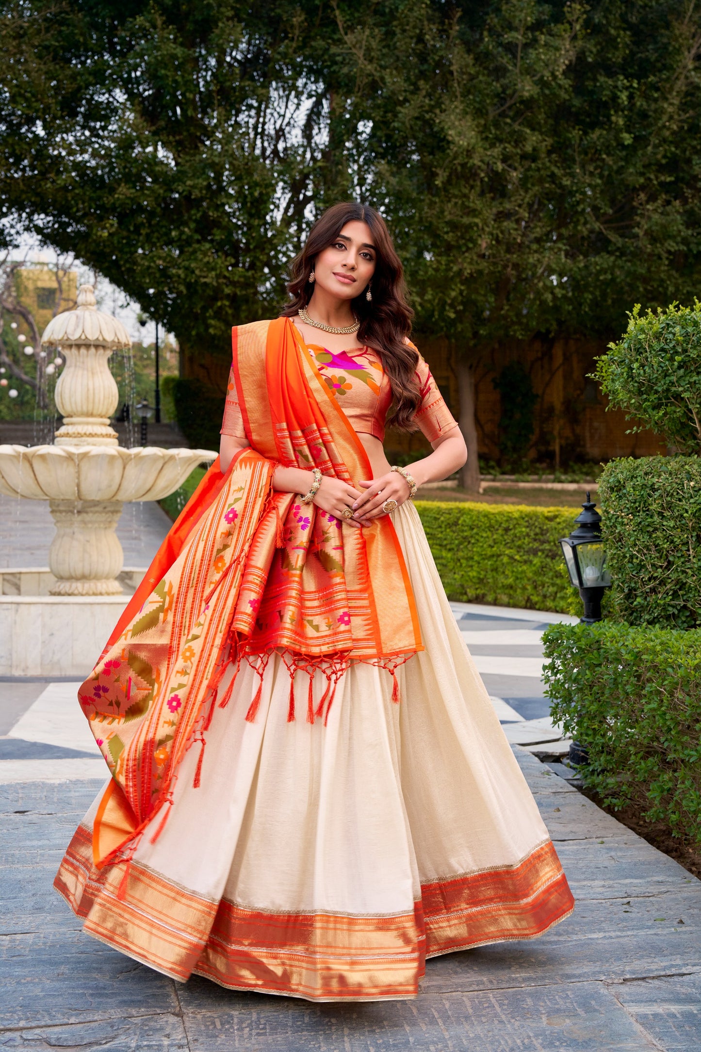Pythani lehenga