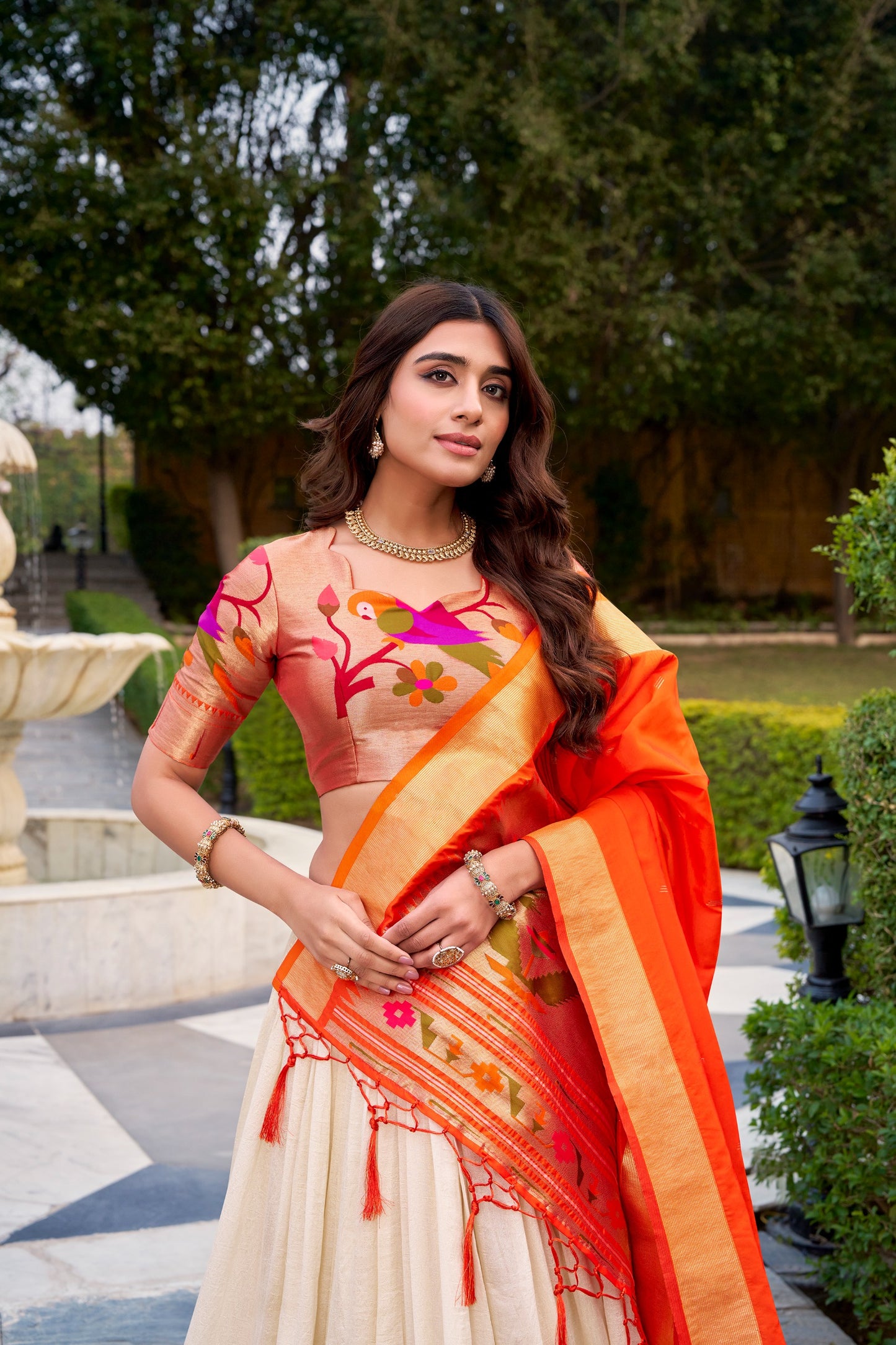 Pythani lehenga