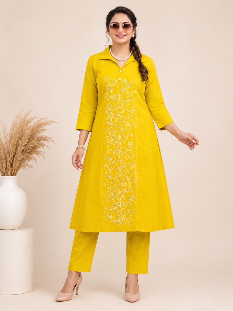 Embroidery work coord sets