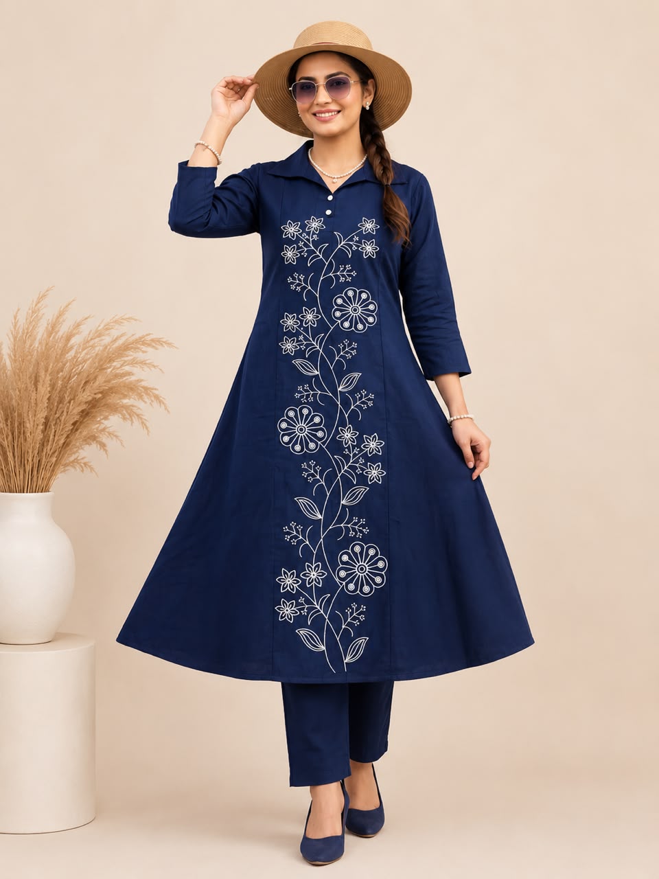 Embroidery work coord sets