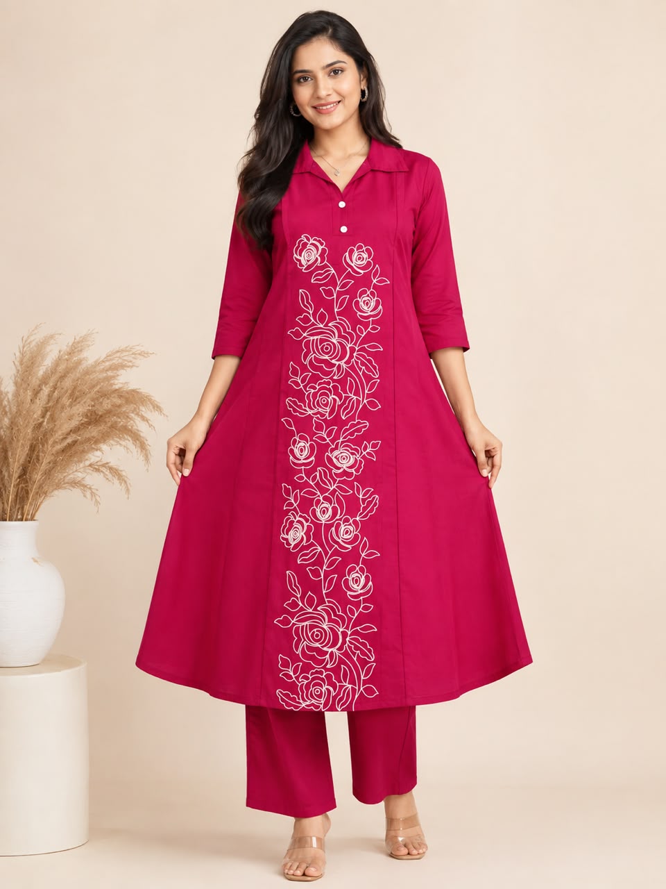 Embroidery work coord sets