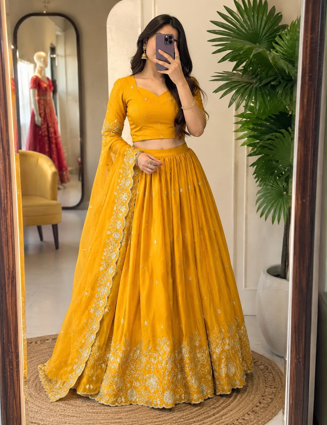 Marigold lehanga