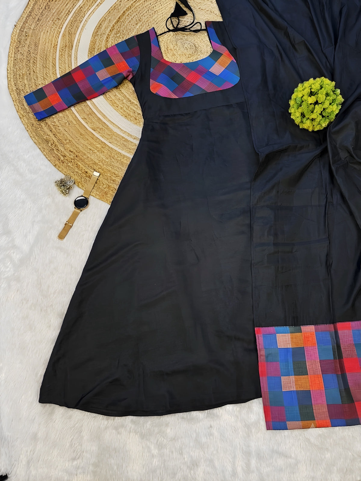 Beautiful anarkali with duppata