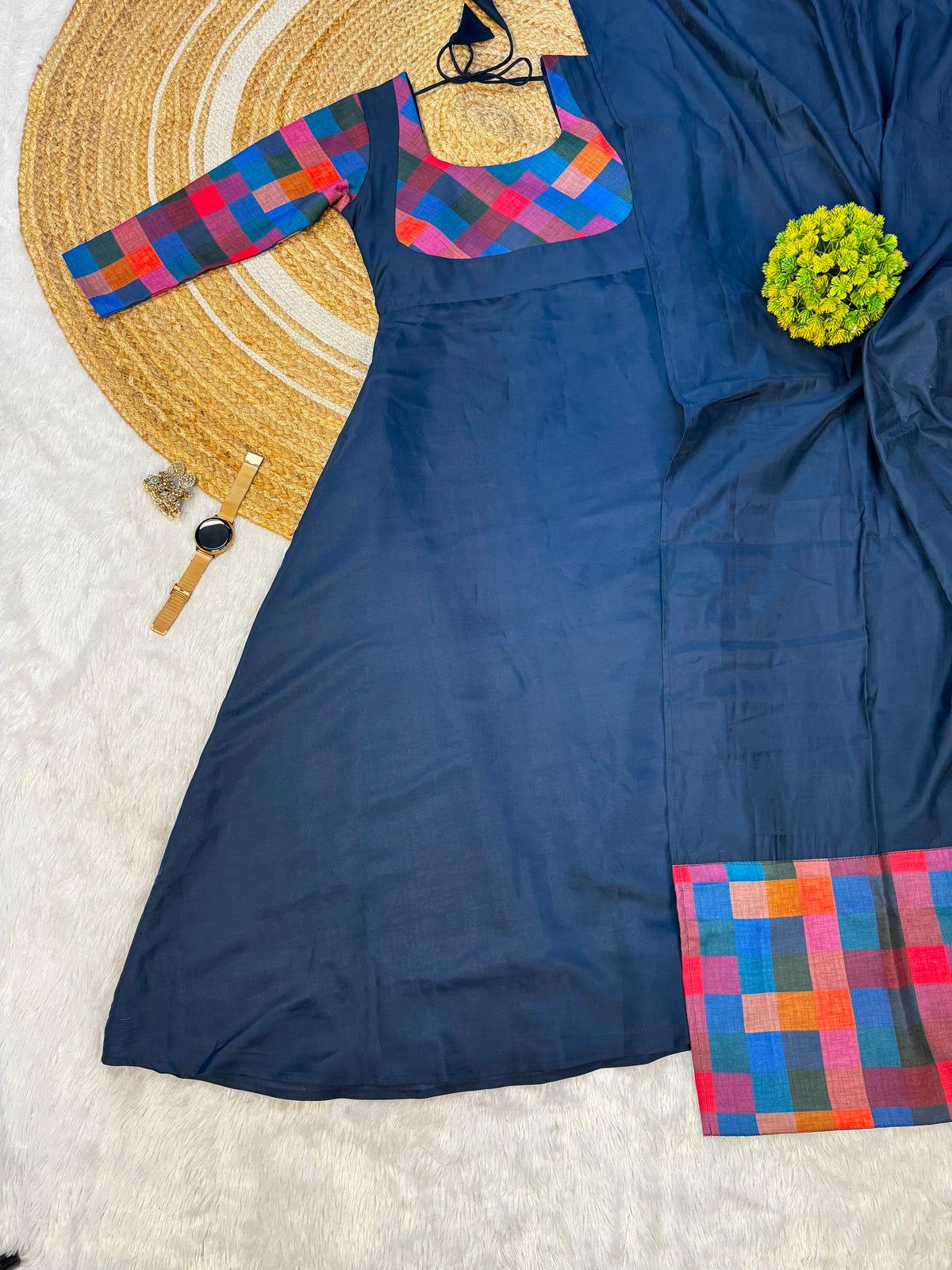 Beautiful anarkali with duppata