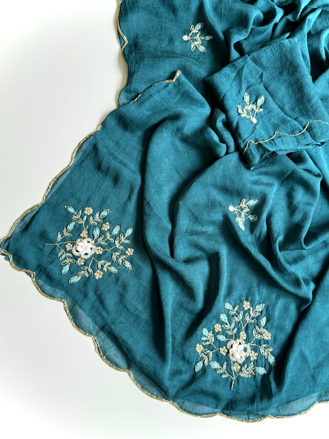 Beautiful handwork sarees
