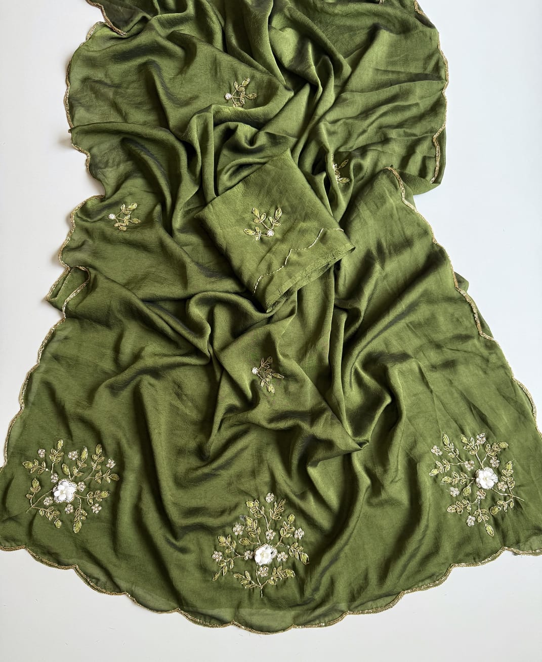 Beautiful handwork sarees