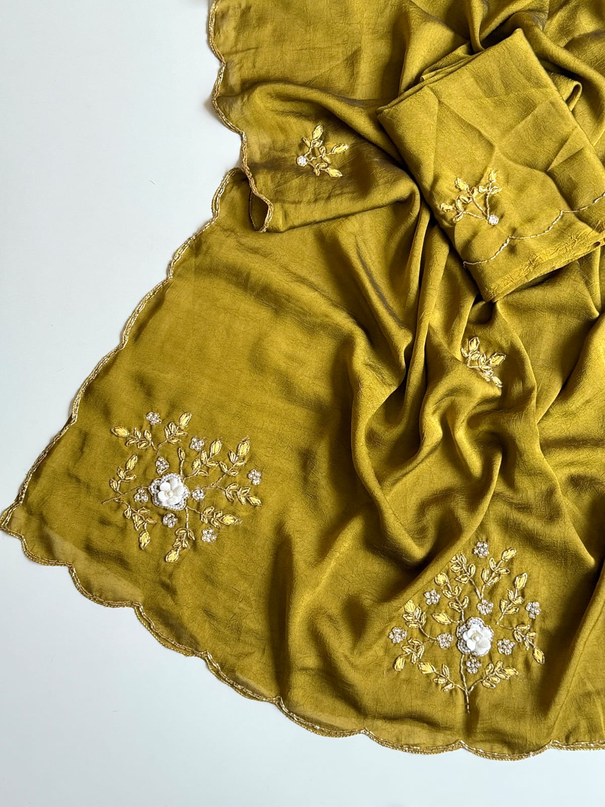 Beautiful handwork sarees