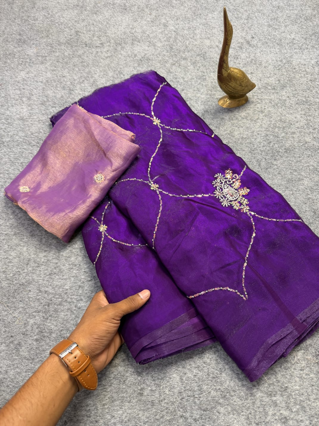 Fancy handwork sarees