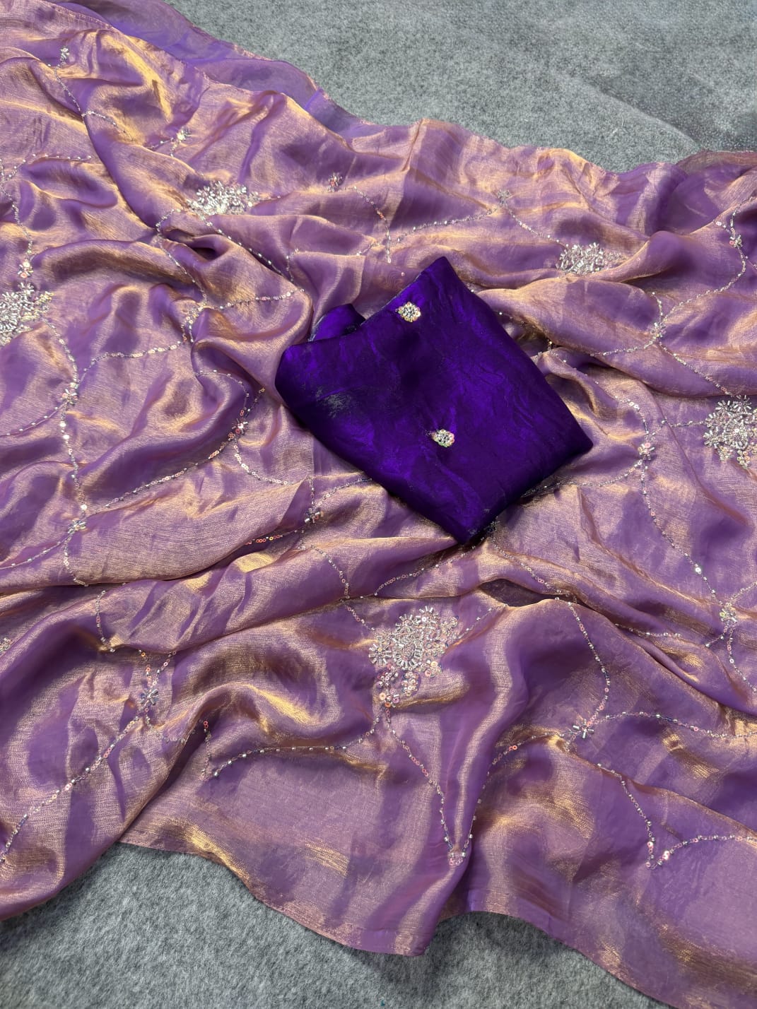 Fancy handwork sarees