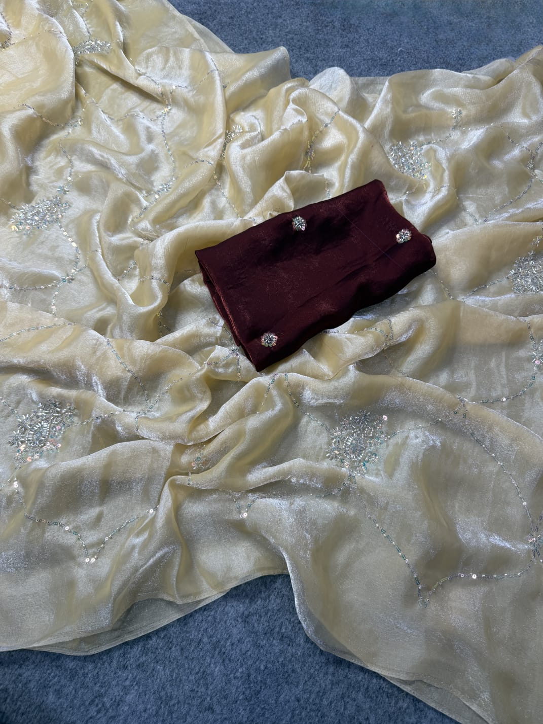 Fancy handwork sarees