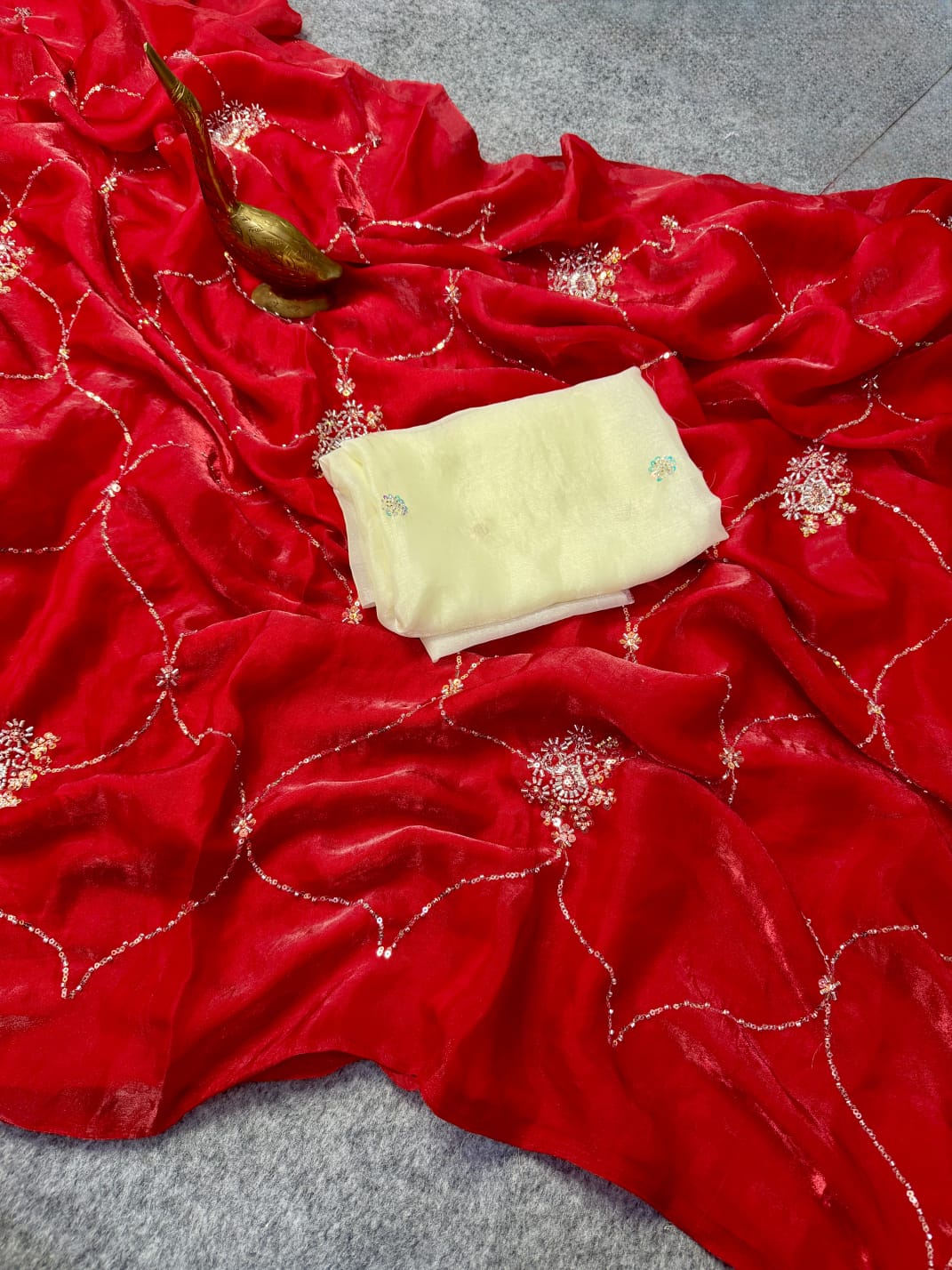 Fancy handwork sarees