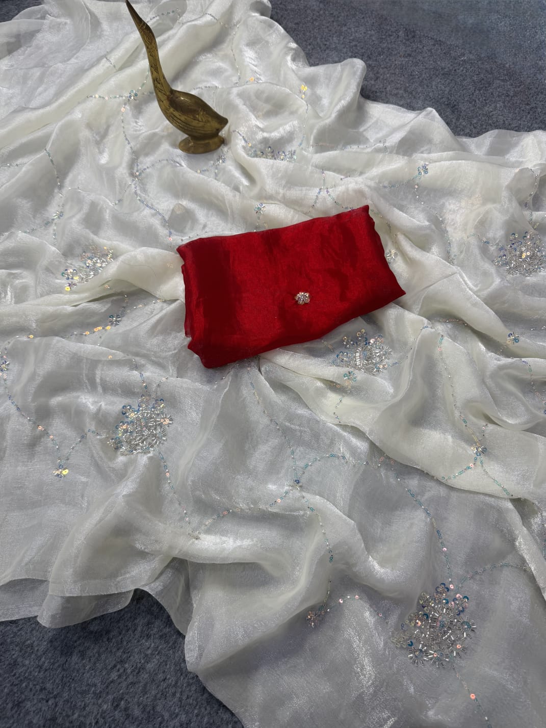 Fancy handwork sarees