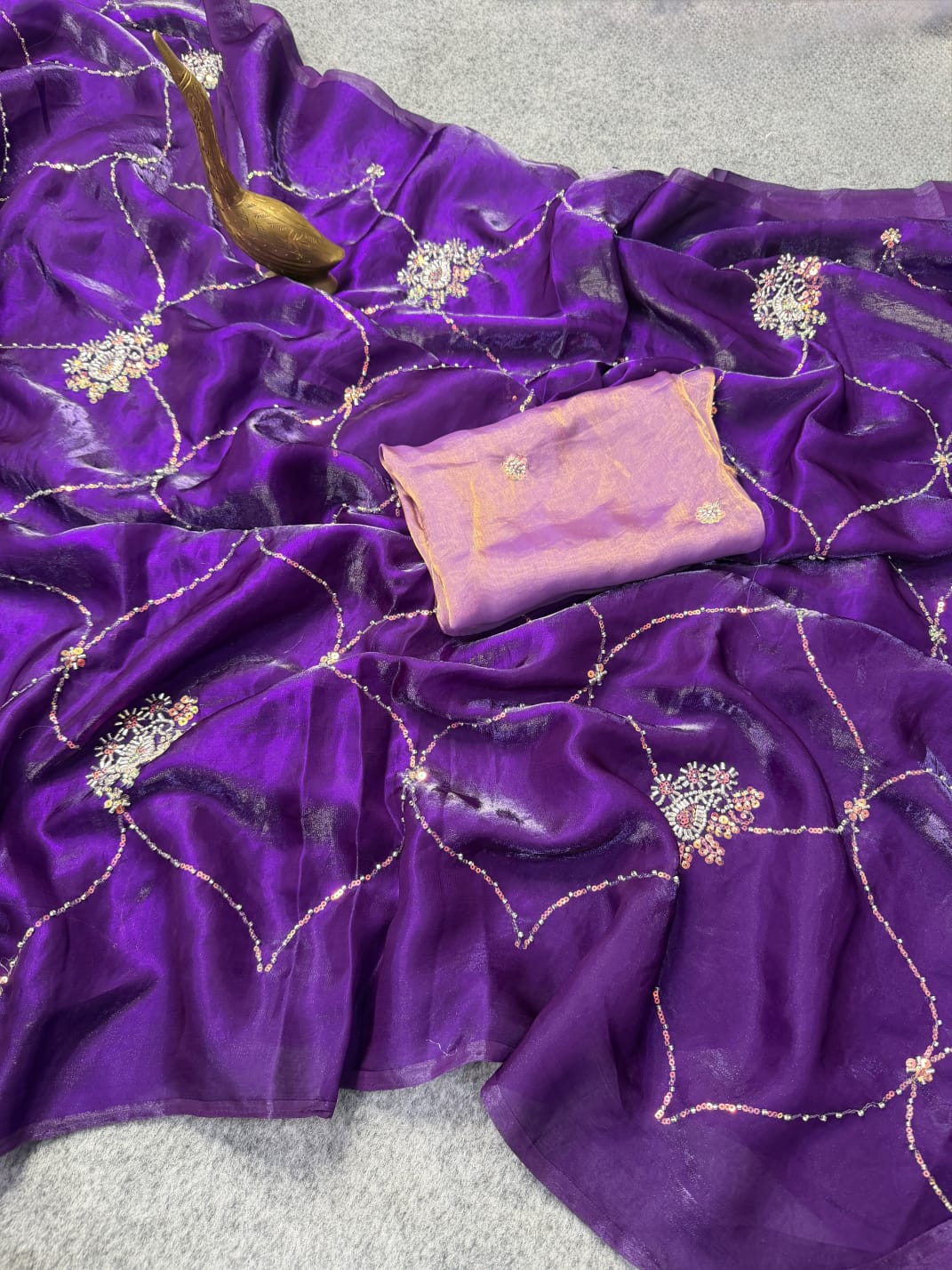 Fancy handwork sarees