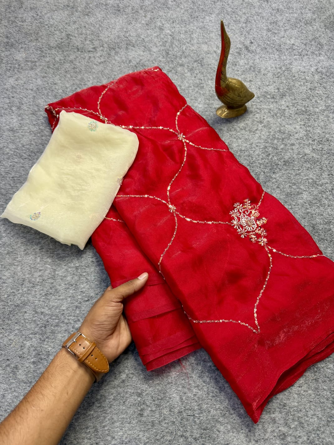 Fancy handwork sarees