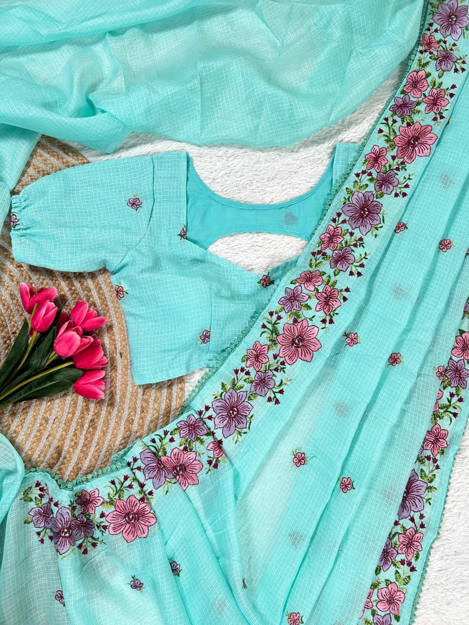 Fancy soft kota sarees