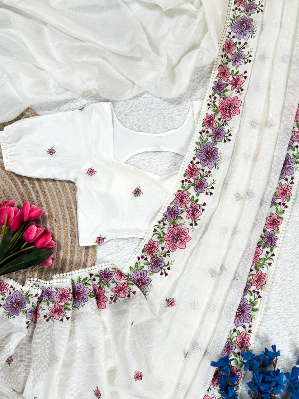 Fancy soft kota sarees