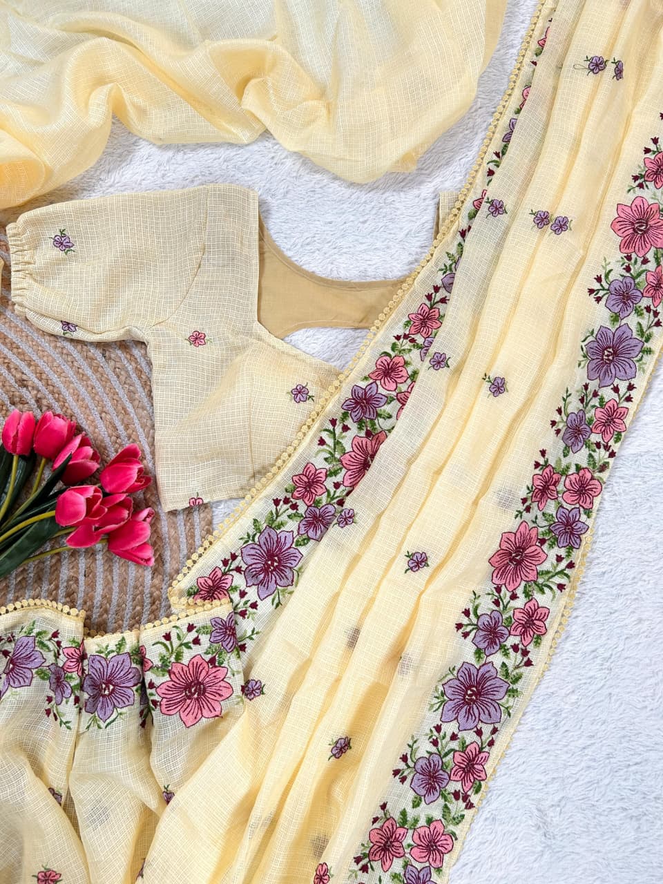 Fancy soft kota sarees