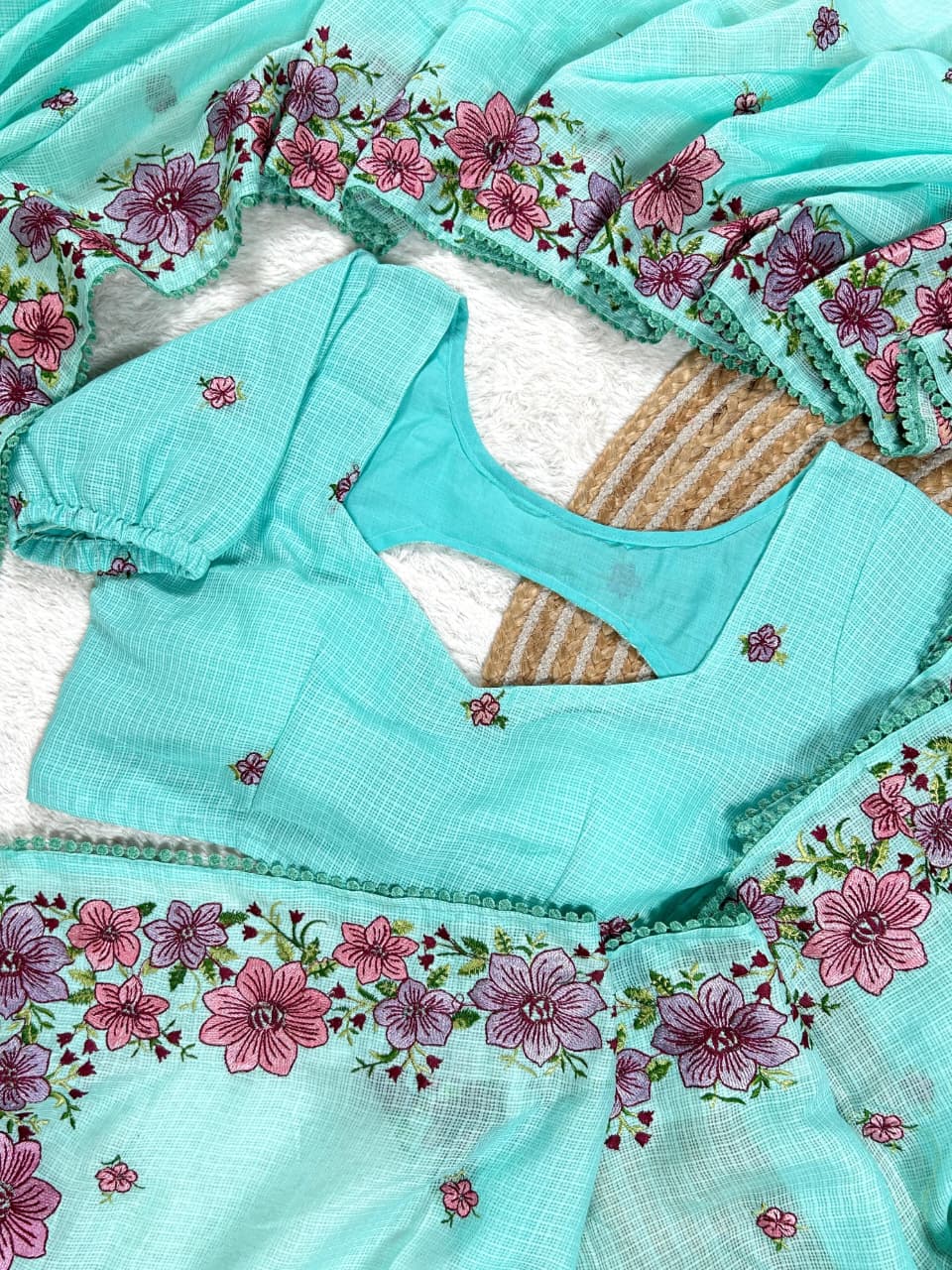 Fancy soft kota sarees